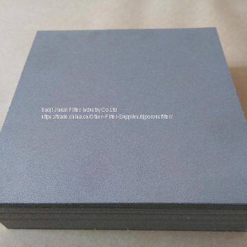 Titanium Sintered Filter Plate Sheet photo-4