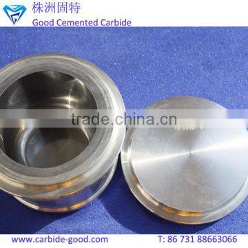 Polished cemented tungsten carbide grinding jar ball mill jar