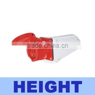 High reliablity waterproof plastic floor industrial plug and socket