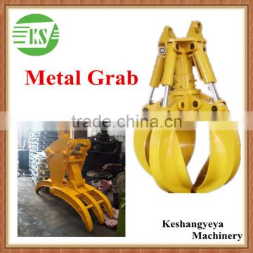 Rotating Grapple Hydraulic TImber Crane Grab