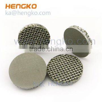 316L Stainless Steel Metal Powder Sintered Disc Filter photo-6
