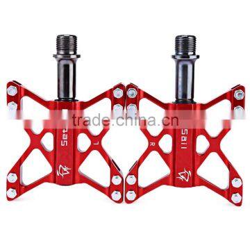 1 Pair SETSAIL 068 Mountain Bike Pedals MTB Road Cycling Bearing Pedals Suitable BMX Flat With Butterfly Shape Bicycle Parts photo-5
