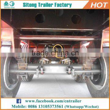 3 Axles V Type Dry Bulk Cement Tanker Trailer For Sale