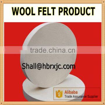 Abrasive Felt Wheel Natural Wool Felt Disc Polishing Glass photo-4