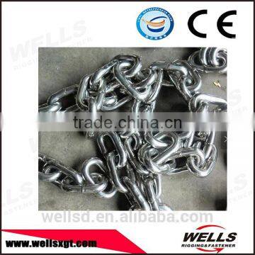 Galvanized Steel Welded DIN766 Link Chain photo-4