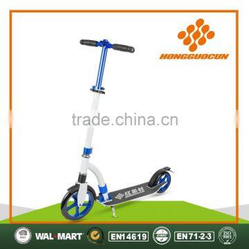 2017 new big wheels 230 mm kick scooter hot sell two wheel adult kick scooters