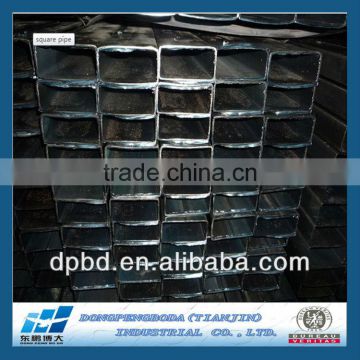 2.3~5.75mm 80*140 Carbon Steel Square Tube Black steel pipe