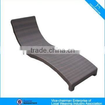 Modern Rattan Furniture Garden Sun Lounger rattan pool Lounge Chair CF739