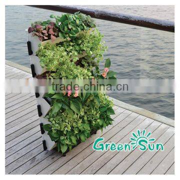 vertical garden green wall planter/landscaping modular wall planter/hanging planter