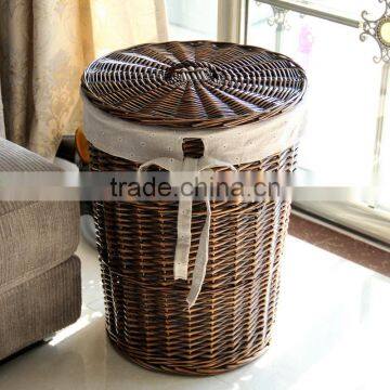 handmade cheap wholesale lovely wicker laundry basket