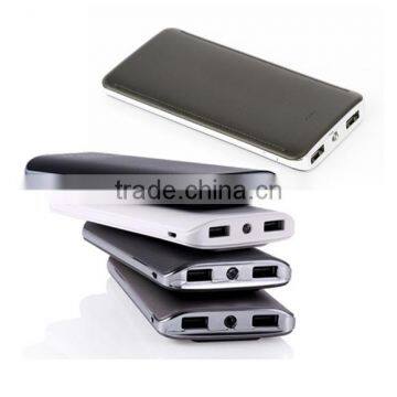 13000mAh Leather Finish Power Bank Mobile Phone Charger photo-2