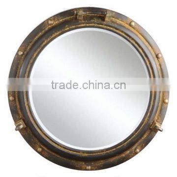 Indian Wall Hanging Metal Round Mirror