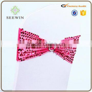 Elegant Shinny Sequin Chair Sash for Chair Use photo-6