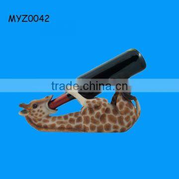Giraffe Shape Decorative Wine Bottle Holder
