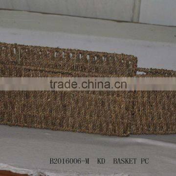 Seagrass Iron Shelf Basket photo-6