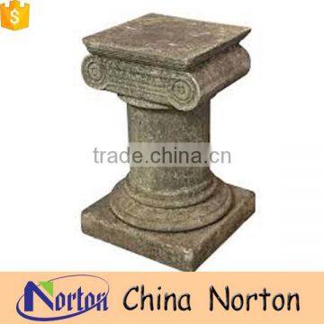 stone carving marble antique pedestals home decorations NTMF-PE015Y