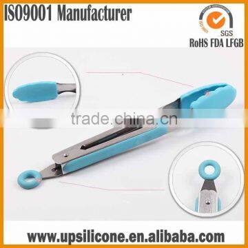 kitchen accessories high quality silicone Kitchen and Barbecue Grill Tongs