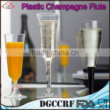 NBRSC Promotional Disposable Party Plastic Champagne Goblet Flute Wine Glasses photo-6