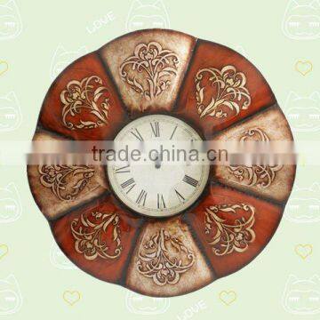 Classic metal wall decorative clock for home