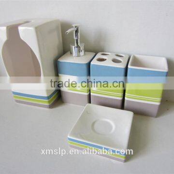 ceramic toilet accessories set