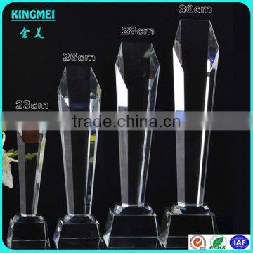 Custom High Quality Golden Star Crystal Trophy Award photo-4