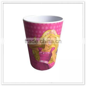 Beautiful Pics Printed Girls Melamine Reusable Drink Cup in 200ml photo-2