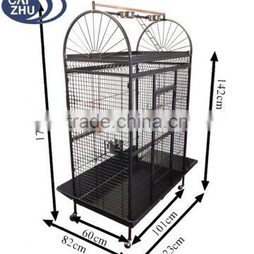 X Large 178cm Play Top Roof Parrot Aviary Bird Cage Perch Ladder On Wheels photo-3