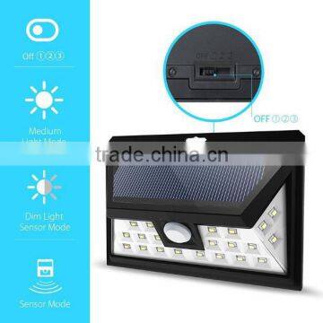 FOB Patio Lights 24 LED Solar Motion Sensor Gutter Solar Light Garden Light photo-4