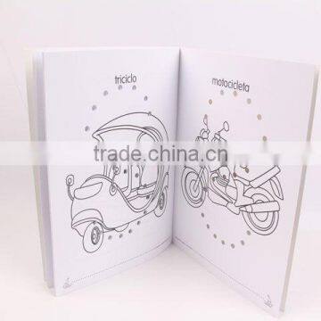 24 Pages Drawing Book of Transports (Spanish) photo-3