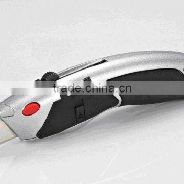 Hot Sale TPR Handel Sliding Blade Auto Loading Heavy Duty Utility Knife photo-2