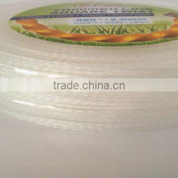 Brush Cutter Parts Nylon Grass 2.0mm Square Twist Trimmer Line photo-4