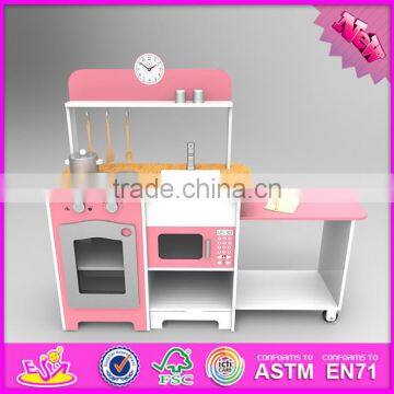 2016 New Design Home Play Children Wooden Play Kitchen Sets for Sale W10C250 photo-6