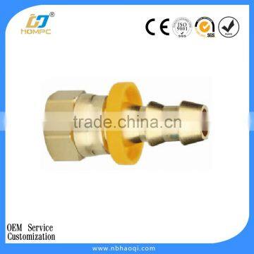 brass flare female swivel for hose barb fitting