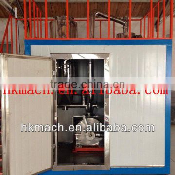 Rubber cryogenic mill