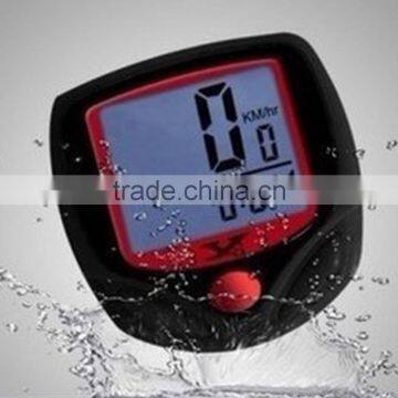 2016 NEW Cycling Bike Bicycle Wireless LCD Cycle Computer Odometer Speedometer Waterproof