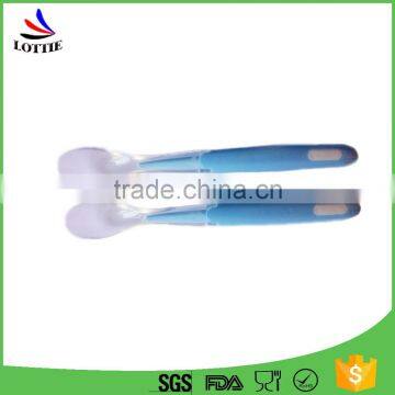 2016 Best Selling Eco-friendly Resistant Baby Feed Tools Set Food Grade Silicone Feeding Bowl With Silicone Feeding Spoon photo-3