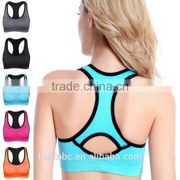 Wholesale Hot Sexy Breathable Women Sports Yoga Bra With Great Stretch photo-3