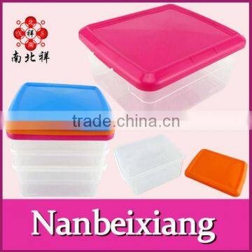 1.6L 3-compartment Microwave Safe food Storage Container With Lid