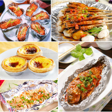 Производство по индивидуальным заказам домашней фольги / Алюминиевая фольга для барбекю 8011-О photo-4