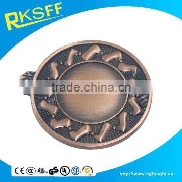 Zinc Alloy Sports Medal Metal Crafts With Ribbon photo-4