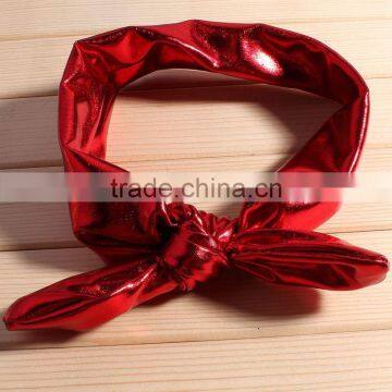 Elastic Fabric Bow Flower Headband for Kids Hair Accessories photo-6