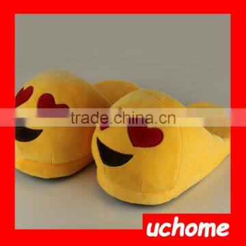 UCHOME Wholesale Plush Indoor Cheap Emoji Slipper