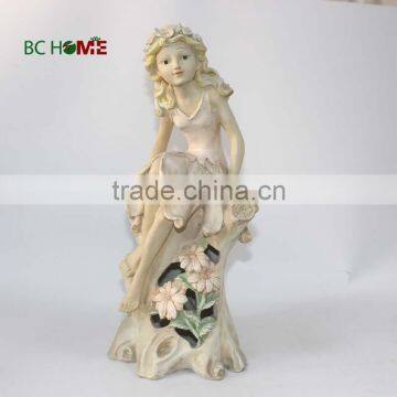 Beautiful garden resin pixie figurine