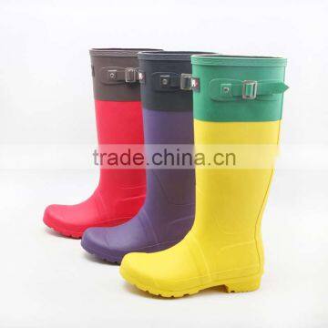rubber rain boots pvc rain boots women wellington boots