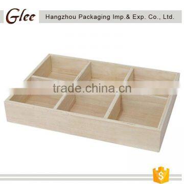 Superior simple and creative multi-functional Natural Wood Finish Nesting Boxes Multipurpose Storage Crates with Erasable