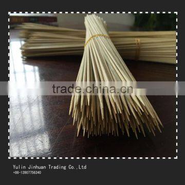 Wholesale 100% Natural Round Bamboo Stick bamboo skewer 40cm