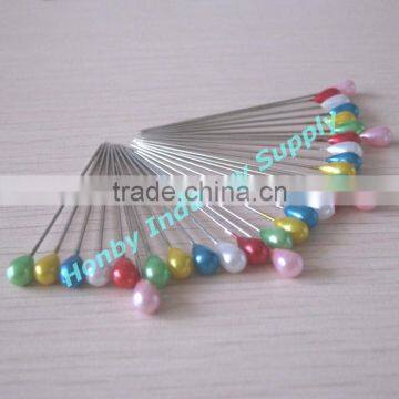 55mm Pearl Colors of Waterdrop Head Decorative Sewing Pins photo-4