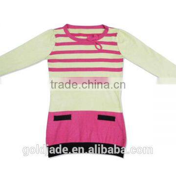 Wool&Acrylic Womens Knitted Sweater Pullover photo-3