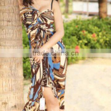 Wholesale Chiffon Shawl Women Naked Beach Wrap Skirt photo-4
