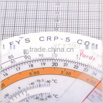 Kearing OEM Plastic E6B Plotter 25.0cmX11.4cm for Pilot Training # KCRP-5 photo-5